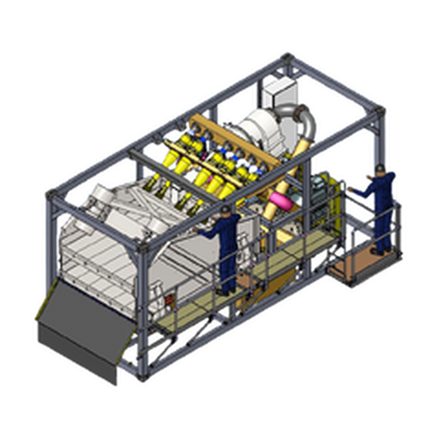 BE 300-C desanding plant