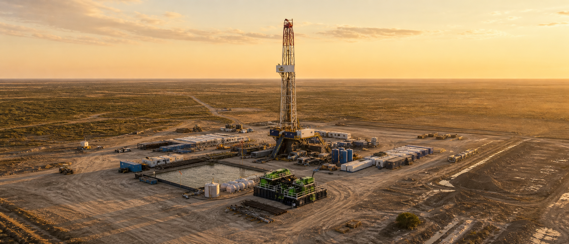 Stage 3 Separation equipment at a large construction excavation